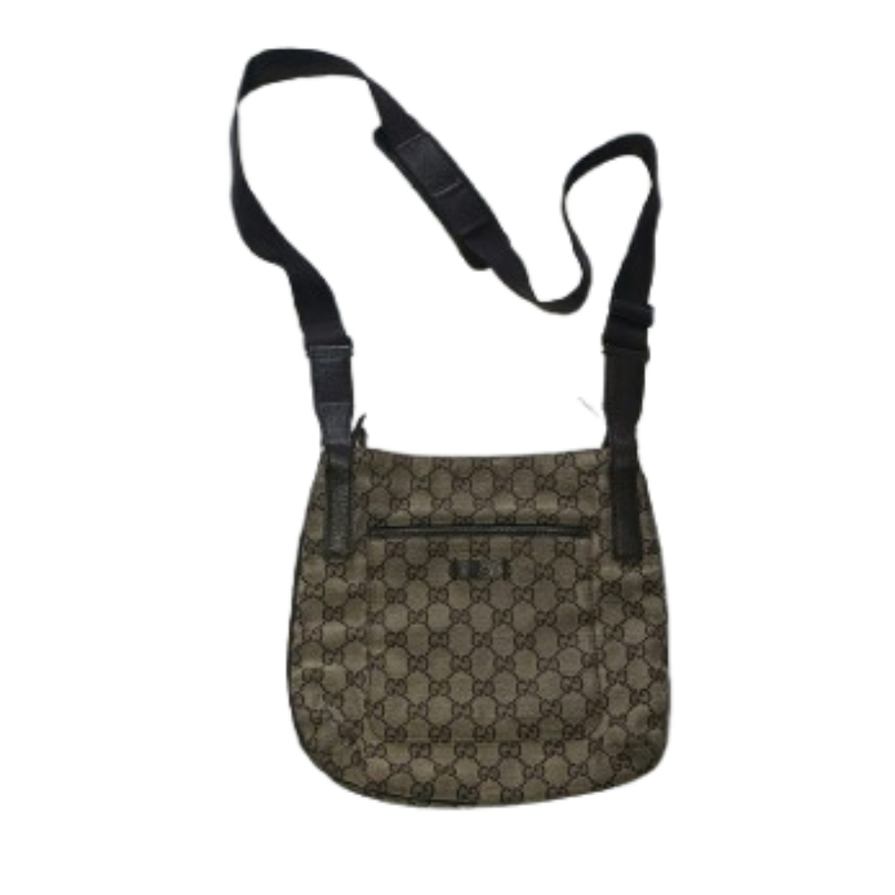 GUCCI GG Canvas Shoulder Bag Beige 122793 - Picture 4 of 16